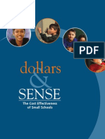 Dollars and Sense | The cost effectiveness of small schools