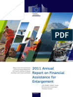 2011 Annual Report On Financial Assistance For Enlargement