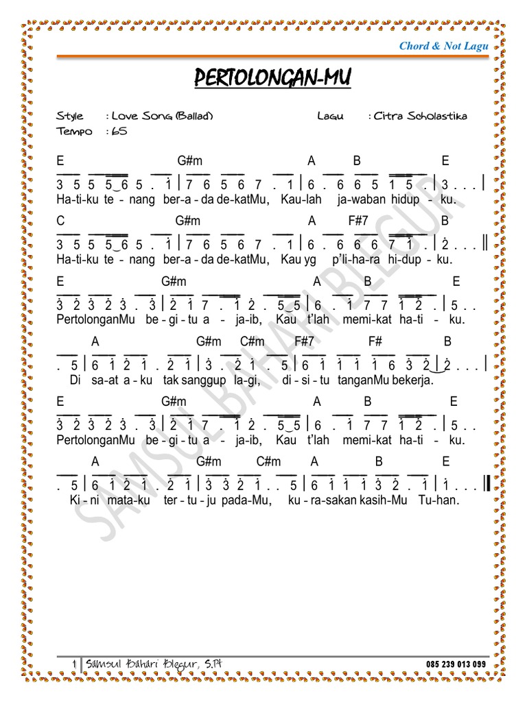 Not Pianika Lagu Waktu Tuhan Pasti Yang Terbaik Ndc Worship