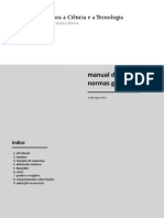 Manual de Identidade Visual - Fundação Ciência e Tecnologia