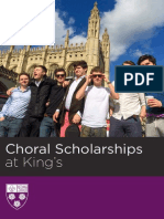 Choral Scholarships at King's