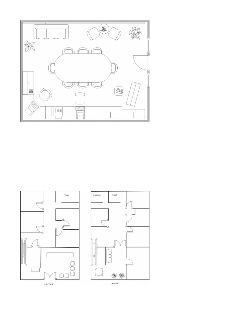 Contoh Layout Kantor