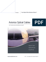 Avionics Fiber Optical Cables