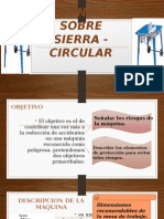 ERGONOMIA Sobre La Sierra Circular