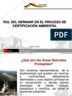 Rol Del Sernanp en El Proceso de Certificación Ambiental Pedro Gamboa