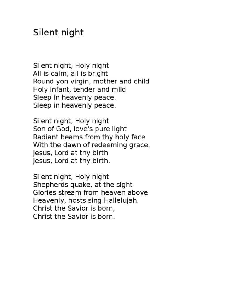 silent-night-pdf