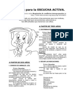 Actividades de Escucha Activa