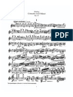 Concerto em D Menor - Sibelius PDF