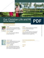 Our Christian Life and Ministry: Sample Presentations