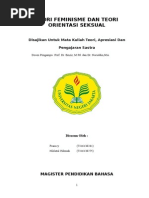 Download Teori Feminisme Dan Teori Orientasi Seksual Franscy  Niklatul Kelompok by Franscy SN289190266 doc pdf