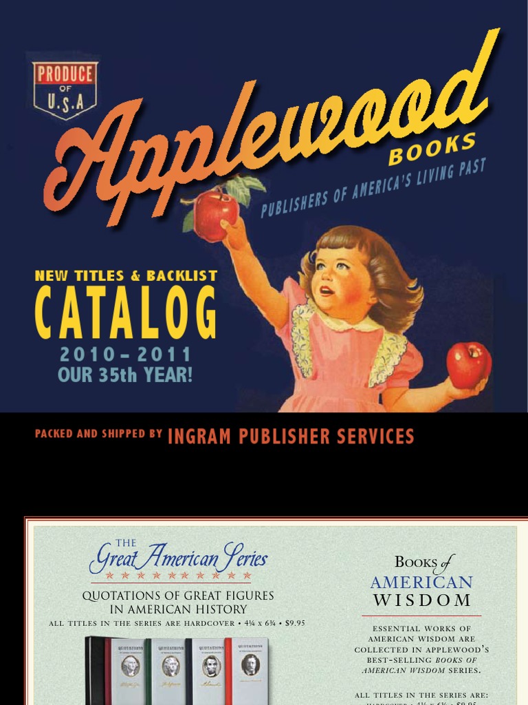 Applewood Books 20102011 Catalog PDF Harriet Beecher Stowe Cookbooks