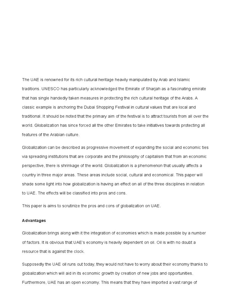 14 main advantages and disadvantages of globalization picture