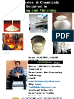 Auxiliaries Chemicals Required in Dyeing and Finishing