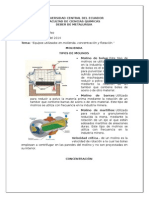 Equipos de Flotación