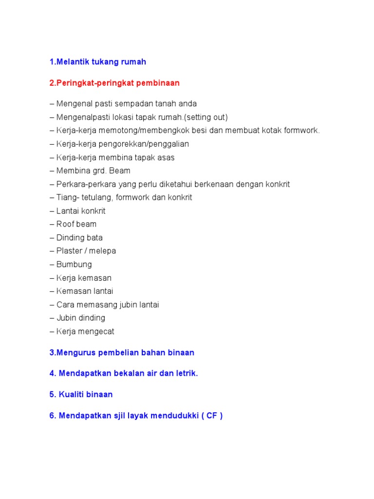 Buat Rumah