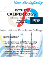 Lecture 5 Caliper Logs