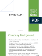 Brand Audit of Nestle
