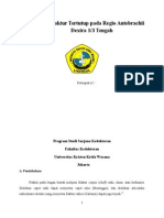 Fraktur Tertutup Pada Regio Antebrachii Dextra 1/3 Tengah