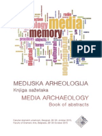 Medijska Arheologija Book of Abstracts