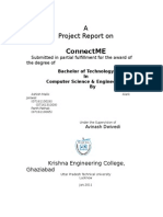 A Project Report On: Connectme
