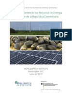 Worldwatch Institute: Aprovechamiento de Los Recursos de Energía Sostenible en La República Dominicana