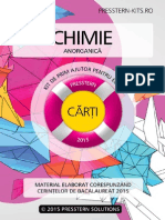 Presstern Carte Chimie 1 Anorganica