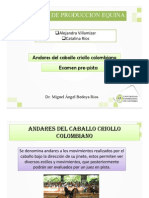 Andares Del Caballo Criollo Colombiano 1 PDF