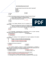 Biochemistry Answer Key BLUE PACOP