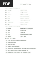 Beowulf Test