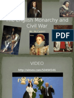 English Monarchy and Civil War