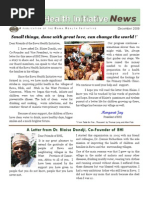 Bawa Newsletter - December 2009