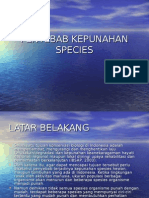 Penyebab Kepunahan Species1