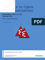 OpenScape Voice SW R2 V3.1, Interface Manual_ Volume 9, Assistant API Description, Administrator Documentation, Issue 1_addfiles