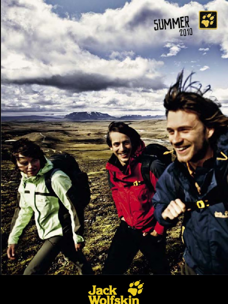 JACK WOLFSKIN Summer Catalogue 2010 | PDF | Shoe | Backpack