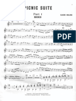 CL - Bolling Picnic Suite For Flute Guitar & Piano Trio (Guitar)