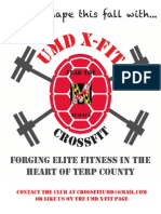 Crossfit Fall Flyer