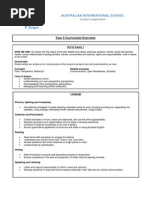 2015-2016 Y3 Unit 1 Wwa Curriculum Overview