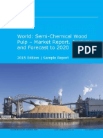 World: Semi-Chemical Wood Pulp - Market Report. Analysis and Forecast To 2020