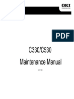 OKI C310 C330 C530 Maintenance Manual SERVICE 