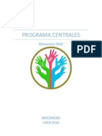 Programa Centrales 2016