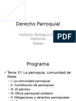 Derecho Parroquial. Power Point