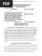 Download Johnson v Melton Truck Lines Inc 114-cv-07858 Second Amended Complaint by meltontrucklinesclassaction SN289240686 doc pdf