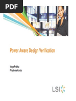 4.6 - LSI - Power Aware Design Verification