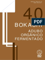 Bokashi Adubo Organico Fermentado