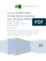 Mineria de Datos Data Mining Modelos Tecnicas Herramientas 2