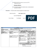 Estrategia Didactica DSUPOrientadaObjetos