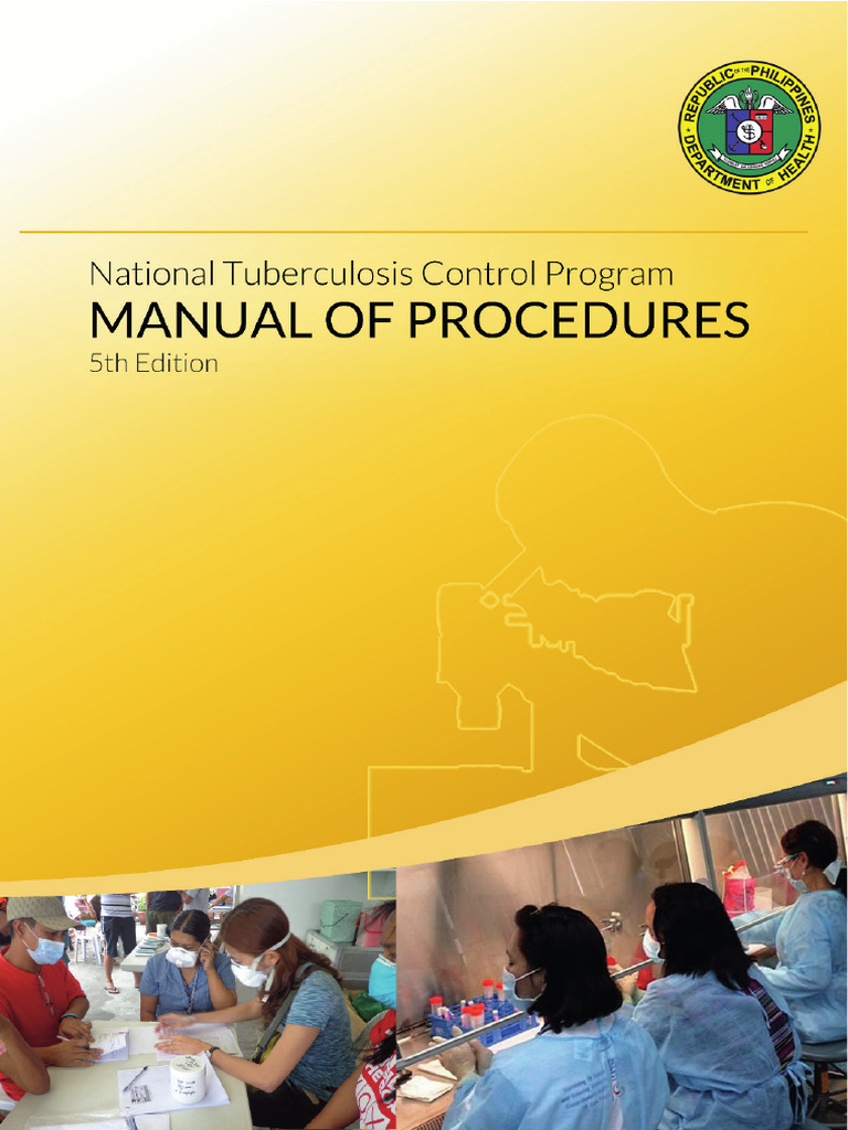 National Tuberculosis Control Program Manual of Procedures 5th Edition ...