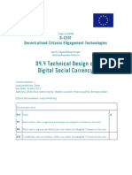 Social Digital Currency Design