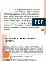 Bahan Kuliah Presentasi Studi Kelayakan Tambang