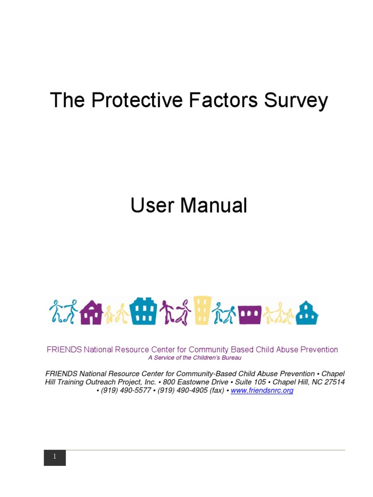 Protective Factors Survey User's Manual | Race And Ethnicity In The